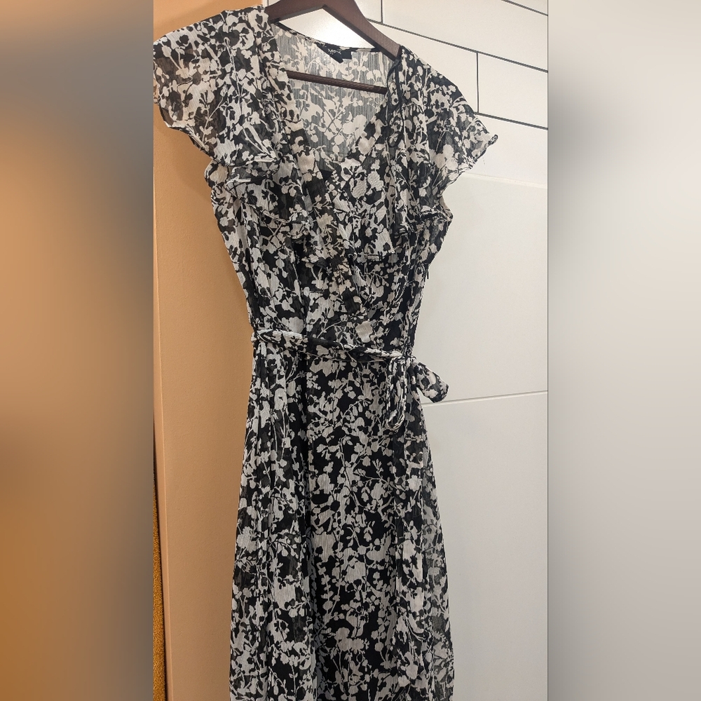 MSK 12P Faux Wrap Dress